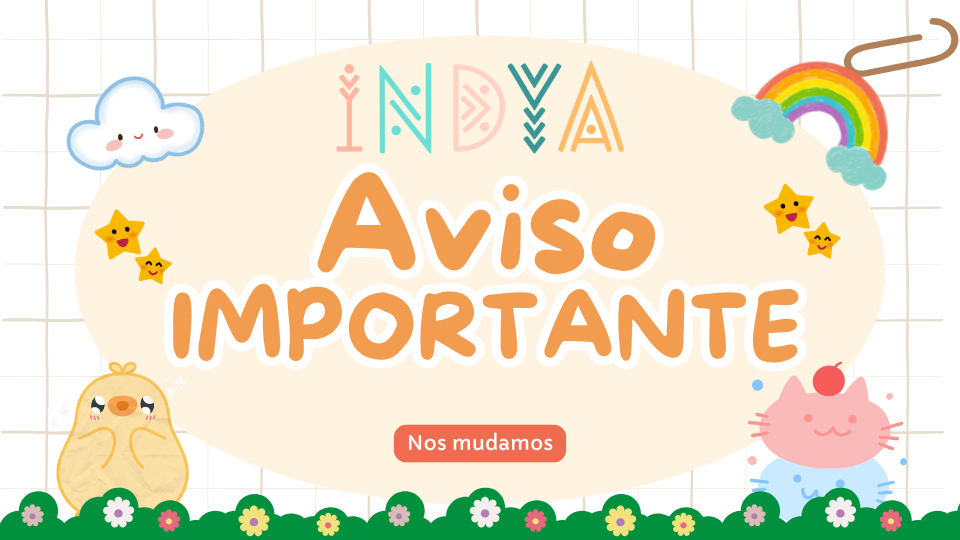 Aviso importante · INDYA