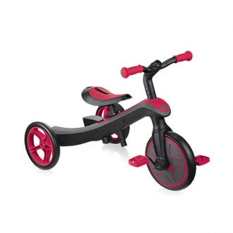 Bicicleta GLOBBER trike explorer 2 en 1 rojo