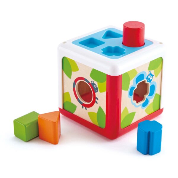 Cubo clasificador de formas y colores