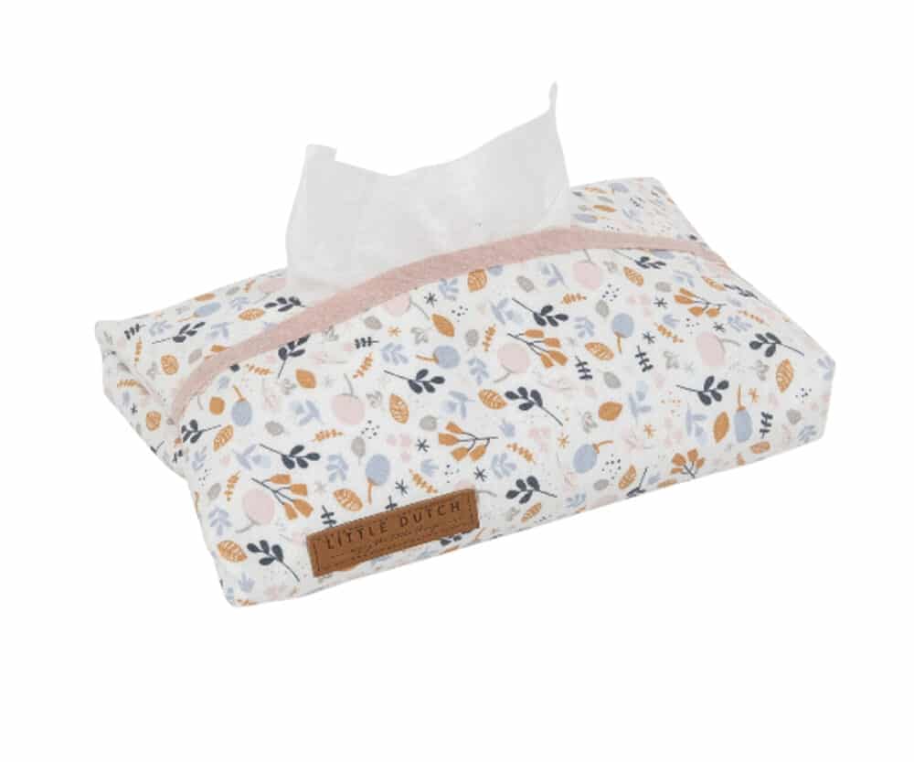 La funda de toallitas Spring Flowers es un básico útil para almacenar las toallitas húmedas del bebé Perfecta para el cuarto de los niños o para cualquier otro rincón de la casa.
