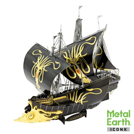 Crea esta magnífica maqueta 3D de metal con diseño de Juego de tronos. Incluye pinzas y alicates que facilitan el ensamblaje y... ¡sin pegamento!