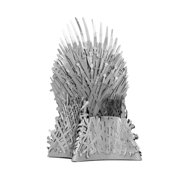Crea esta magnífica maqueta 3D de metal con diseño de Juego de tronos. Incluye pinzas y alicates que facilitan el ensamblaje y... ¡sin pegamento!