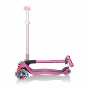 Patinete primo lights deep rosa