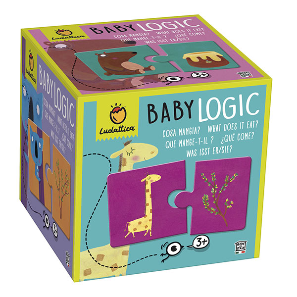 Puzzle baby logic ¿qué comen?
