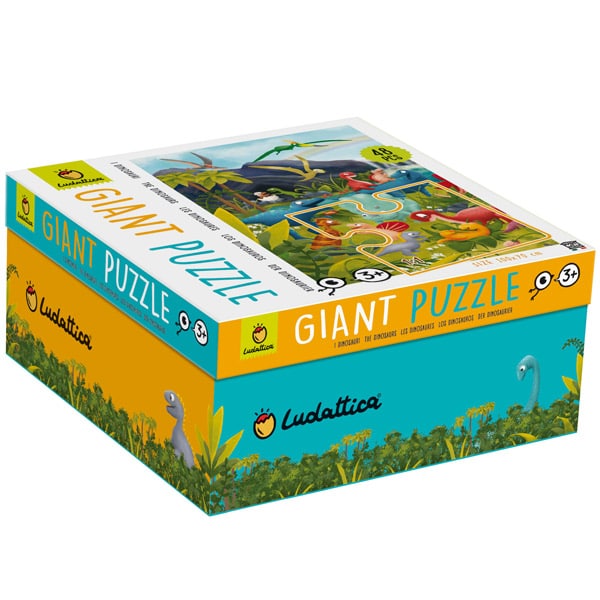 Puzzle gigante Dinosaurios 48 piezas