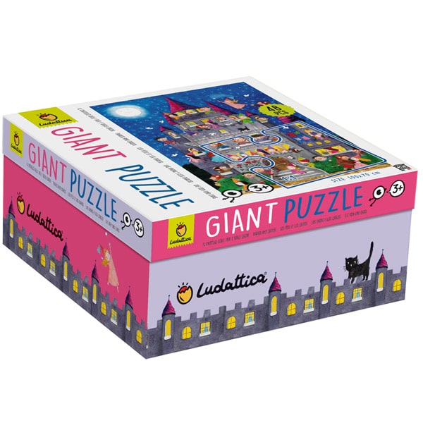 Puzzle gigante el castillo de las hadas 48 piezas
