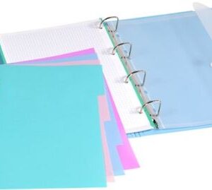 Carpeblock A4 foam soft 4 anillas 35mm con recambio 100h cuad.5x5