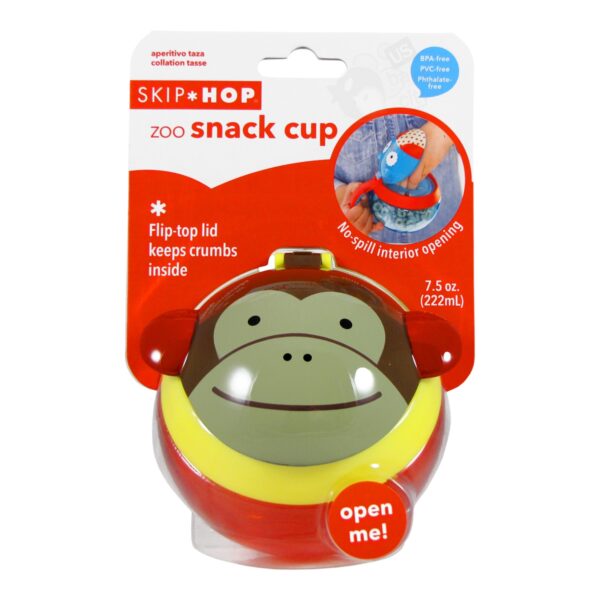 caja snack para mono