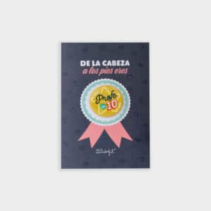 Postal - De la cabeza a los pies, eres... profe de 10