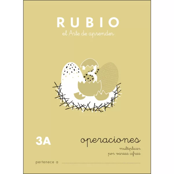 Operaciones cuadernillo Rubio 3A