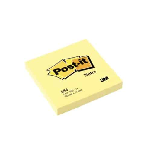 Notas adhesivas amarillas Post-it