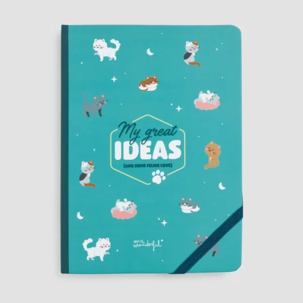 Libreta Pet Lovers - My great ideas (and some feline love)