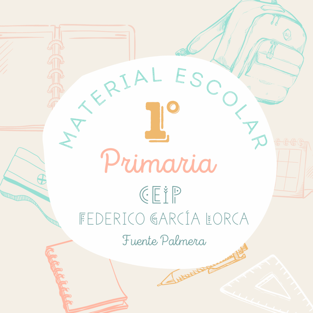 Material escolar 1 primaria