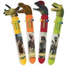Bolígrafos 10 colores Dinosart