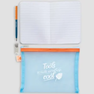 Estuche con libreta y boli - Tools to make something cool