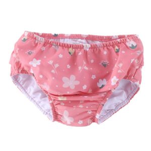 Bañador Pañal Volantes Flowers