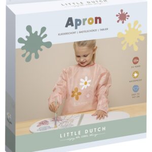 Bata de arte impermeable Flores y mariposas