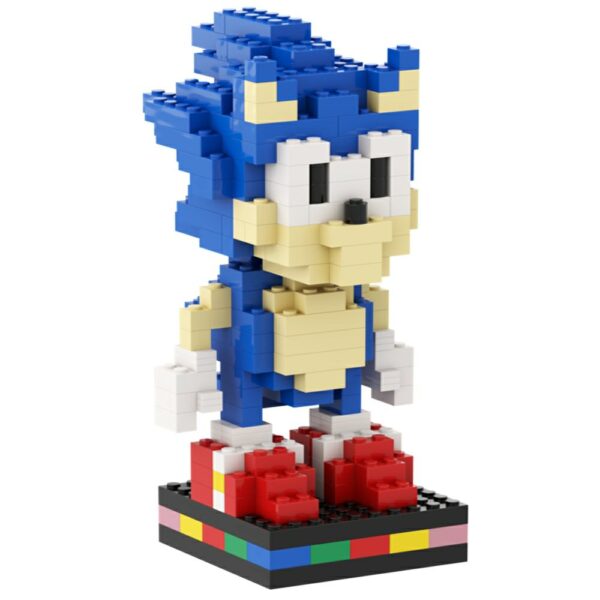 Puzzle 3D Pixo Sonic