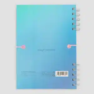 Libreta A5 azul - Todo lo que voy a conseguir