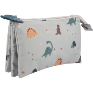 Estuche con 3 Compartimentos Dinos World Personalizable