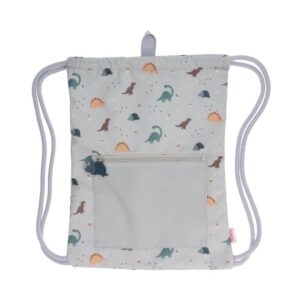 Mochila Saco Impermeable Dinos World Personalizable