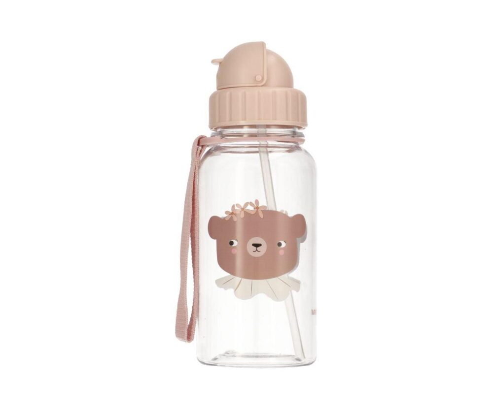 Botella Plástico Daisy Bear Personalizable
