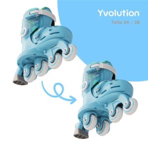 Patines Twista azul T 24-28 Yvolution