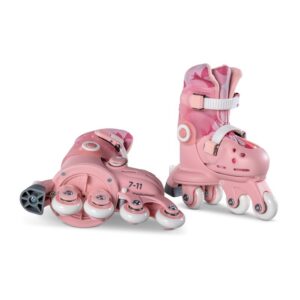 Patines Twista rosa T 24-28 Yvolution