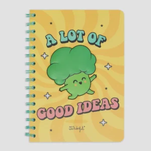 Libreta A5 3D Brócoli - A lot of good ideas