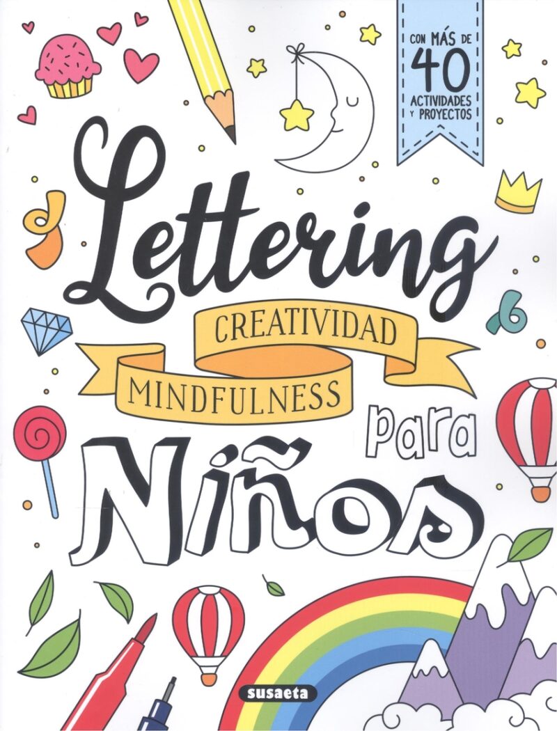 LETTERING CREATIVIDAD MINDFULNESS PARA NIÑOS