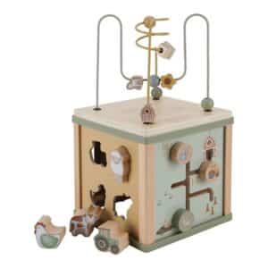 Cubo de actividades pqueña granja FSC Little Dutch