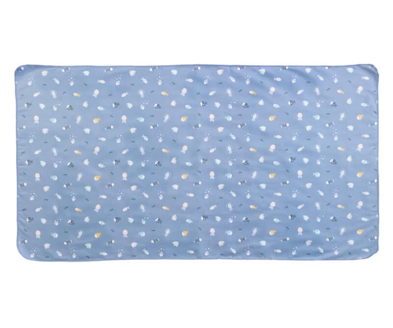 Toalla Playa Microfibra Crab Fishes Personalizable