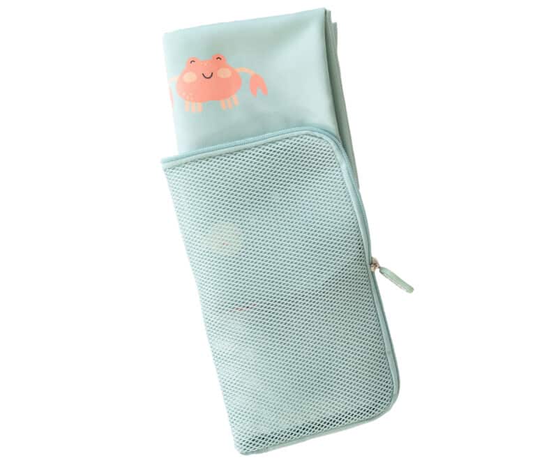 Toalla Playa Microfibra Crab Sage Personalizable