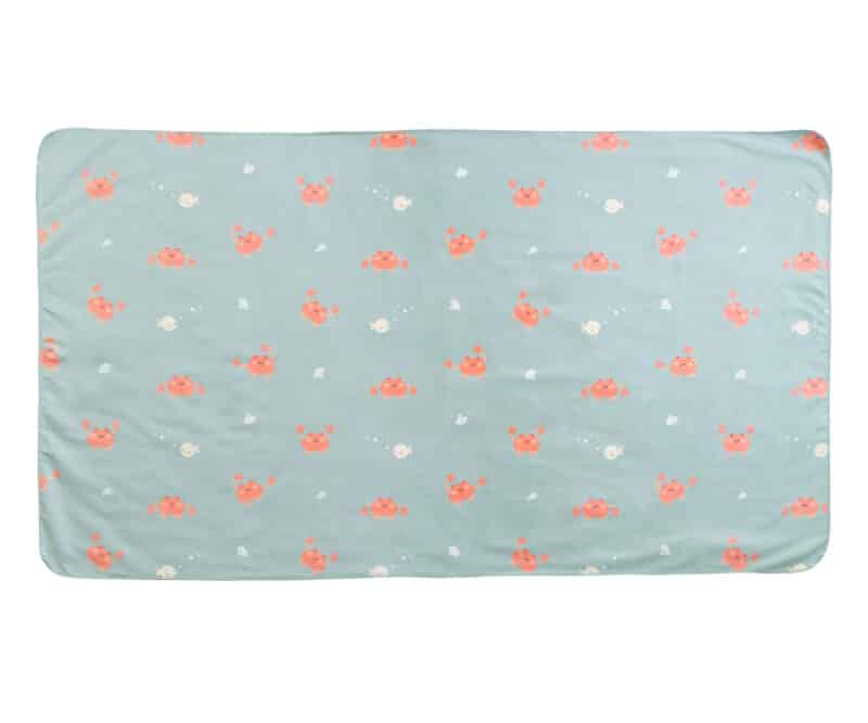 Toalla Playa Microfibra Crab Sage Personalizable