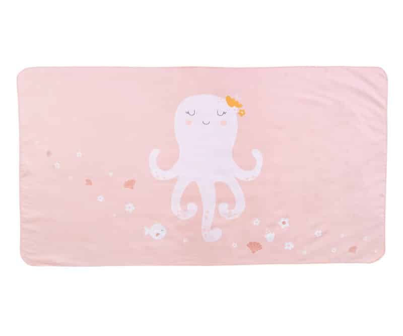 Toalla Playa Microfibra Jolie The Octopus Personalizable