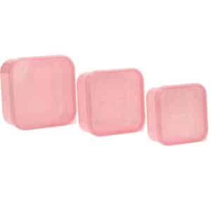 3 Cajas Almuerzo Glitter Gloss