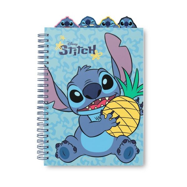 Cuaderno de proyectos notebook Disney Stitch