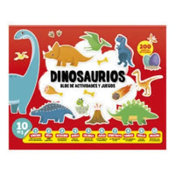 Dinosaurios - Bloc de actividades y juegos