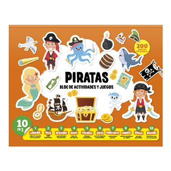 Piratas - Bloc de actividades y juegos