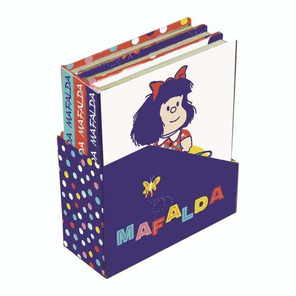 Set 3 mini cuadernos con caja - Mafalda