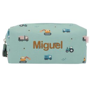 Estuche Escolar Trucks Personalizable