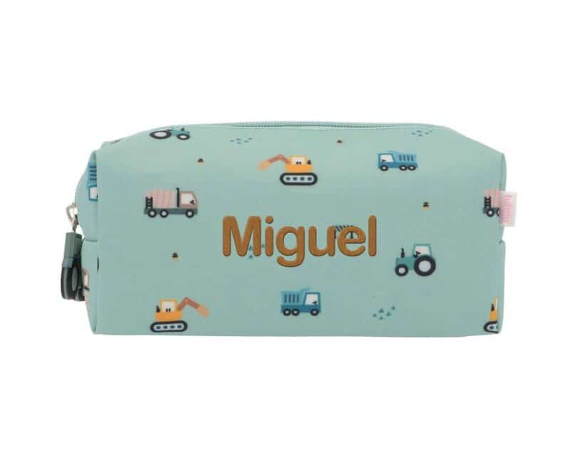 Estuche Escolar Trucks Personalizable
