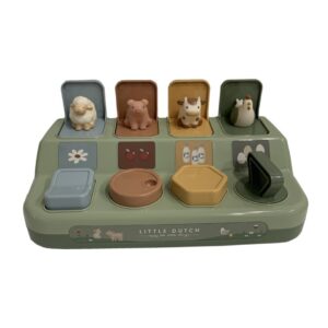 Pulsa y sale el animal Pequeña Granja Little Dutch