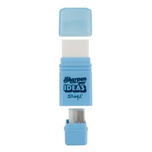 Goma con sacapuntas - Sharpen your ideas