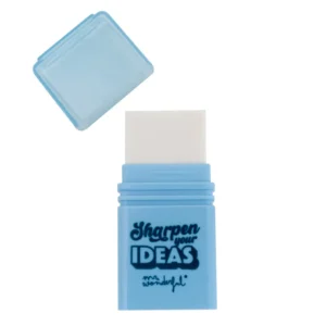 Goma con sacapuntas - Sharpen your ideas