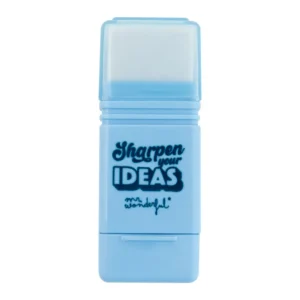 Goma con sacapuntas - Sharpen your ideas