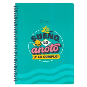 Libreta A4 - Lo sueño, lo anoto ¡y lo cumplo!