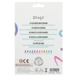 Set de 12 ceras de colores para hacer realidad lo que puedas imaginar