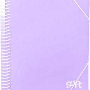 Carpeta 40 fundas espiral fº archivex Soft surtidos