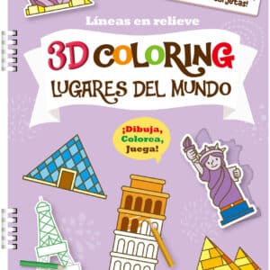 Lugares del mundo 3D coloring